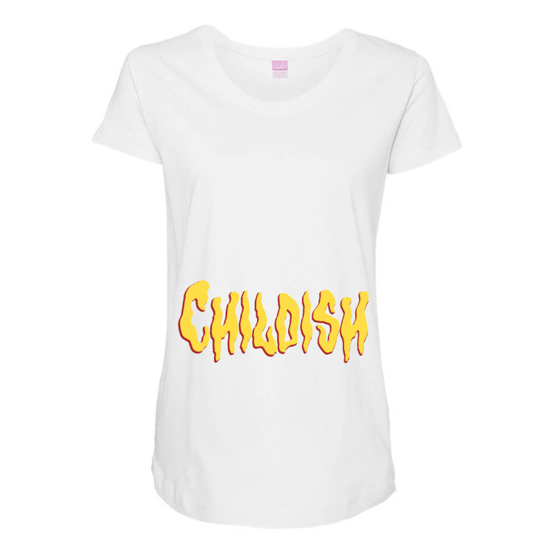 Tgfbro Childish Ufo Fitted Scoop Maternity Scoop Neck T-shirt by cm-arts | Artistshot