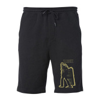 Mens Funny Electric Warrior Fleece Short | Artistshot