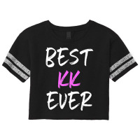 Best Kk Ever Cool Mother's Day Scorecard Crop Tee | Artistshot