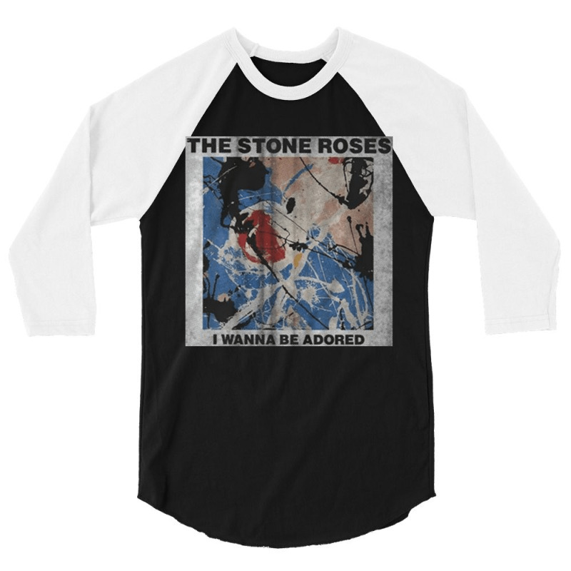 The Stone Roses, The Stone Roses Art, The Stone Roses Vinatge, The Sto 3/4 Sleeve Shirt | Artistshot