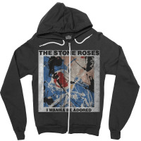 The Stone Roses, The Stone Roses Art, The Stone Roses Vinatge, The Sto Zipper Hoodie | Artistshot