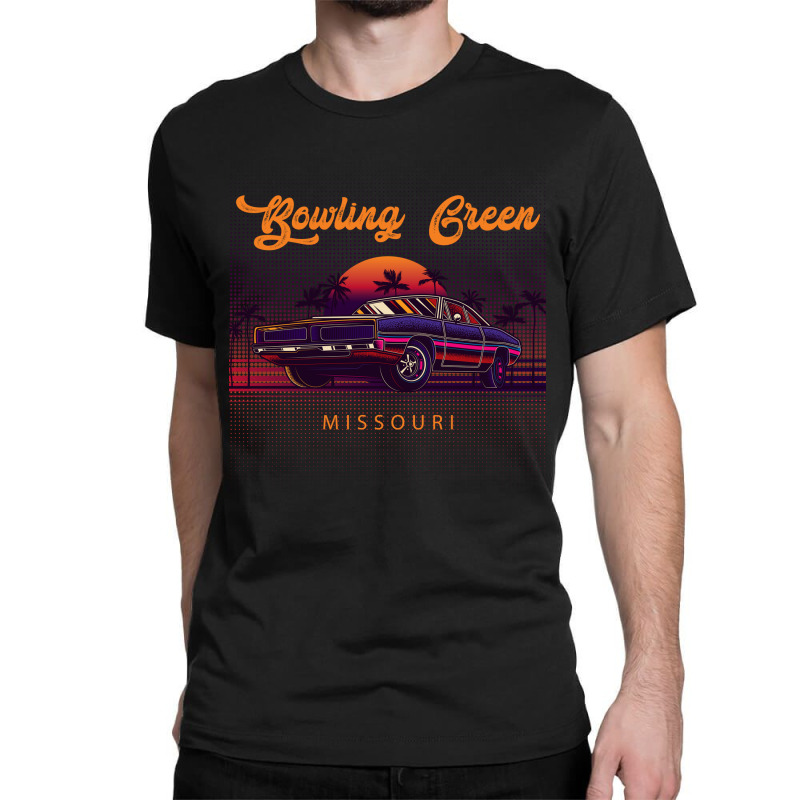 Bowling Green Missouri Retro Vintage 80s 90s Muscle Cars Retrowave Aes Classic T-shirt | Artistshot