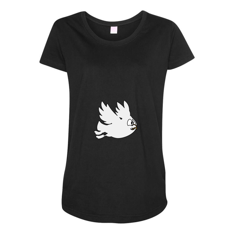 Eating Birds Cartoon Animals Causes Pandemics T-shirts Collection With Maternity Scoop Neck T-shirt | Artistshot