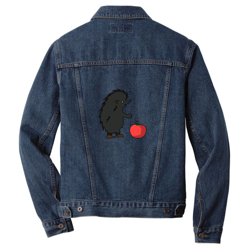 Eating Hedgehog Cartoon Animals Causes Pandemics T-shirts Collection W Men Denim Jacket | Artistshot