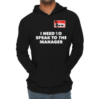 Karen Halloween Shirt Speak To The Manager Funny Costume T Shirt Lightweight Hoodie | Artistshot