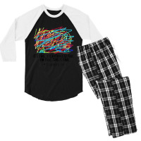 It's Fine Everything Is Fine I'm Fine This Is Fine Teacher Men's 3/4 Sleeve Pajama Set | Artistshot