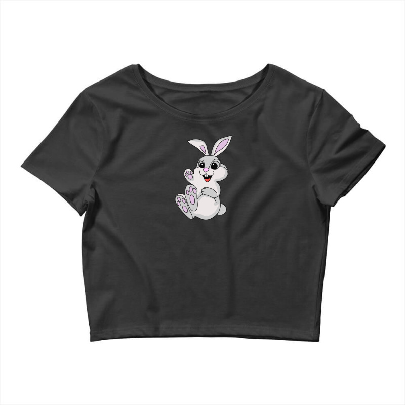 Eating Rabbit Cartoon Animals Causes Pandemics Centaurworld T-shirts C Crop Top | Artistshot