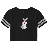 Eating Rabbit Cartoon Animals Causes Pandemics Centaurworld T-shirts C Scorecard Crop Tee | Artistshot