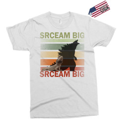 scream big. lucky lizard with dinosaur shadow for pet lover long sleev Exclusive T-shirt | Artistshot