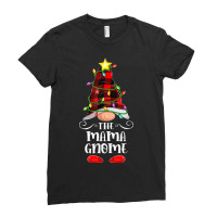 The Mama Gnome Light Matching Family Group Christmas Pajama Ladies Fitted T-shirt | Artistshot