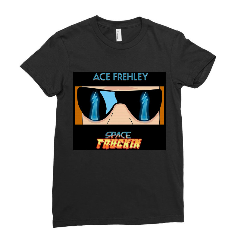 Space Truckin Ladies Fitted T-Shirt by adneysamo | Artistshot