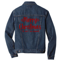 Merry Christmas   Oh, And I Am Pregnant Xmas Baby Gift Tee Sweatshirt Men Denim Jacket | Artistshot