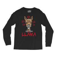 Fa La La La Llama Christmas Santa Long Sleeve Shirts | Artistshot