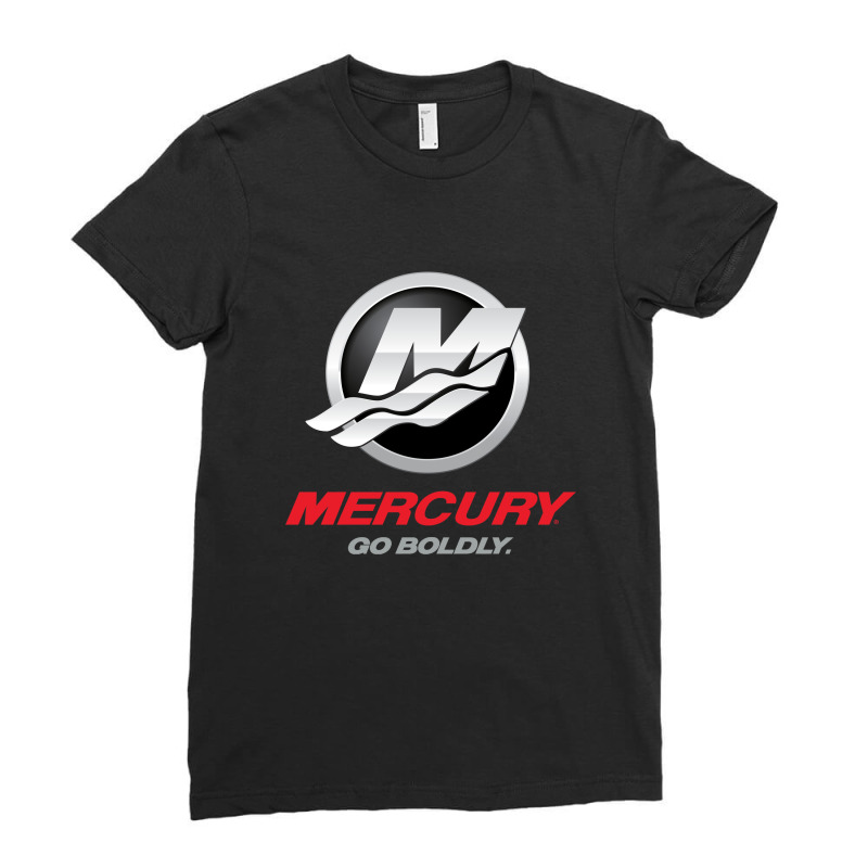 Mercury Marine Outboard Boat Ladies Fitted T-Shirt by jonorambang90 | Artistshot