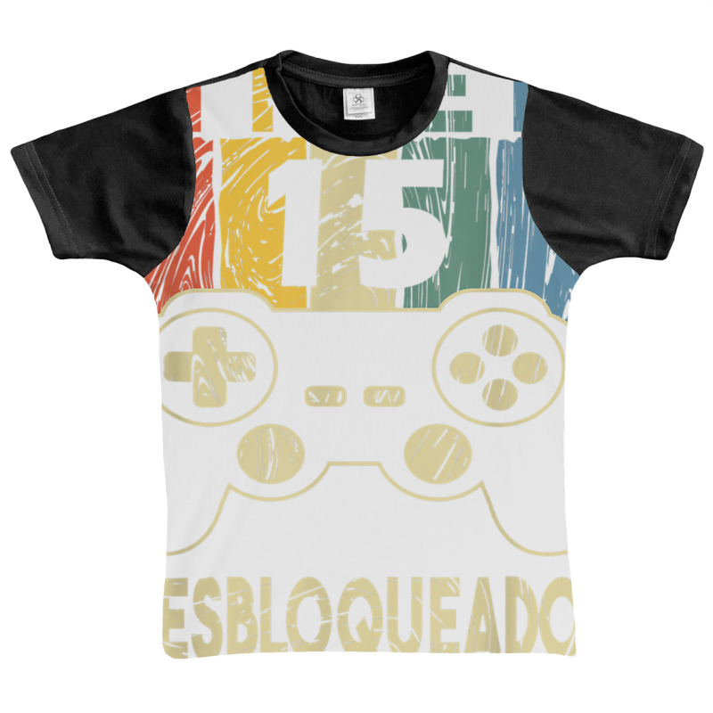 Nivel 15 Desbloqueado Gamer 15 Años T Shirt Graphic Youth T-shirt by cm-arts | Artistshot