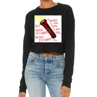 Flashlight The Front Bottoms Cropped Sweater | Artistshot