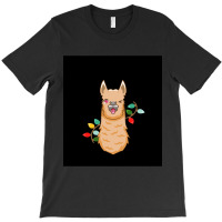 Fa La La La Llama Christmas Santa  Sleeveless Top T-shirt | Artistshot