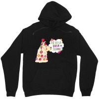 Fa La La La Llama Christmas Santa Unisex Hoodie | Artistshot