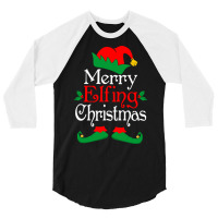 Merry Elfing Christmas Elves Gifts Funny Elf Xmas Long Sleeve T Shirt 3/4 Sleeve Shirt | Artistshot