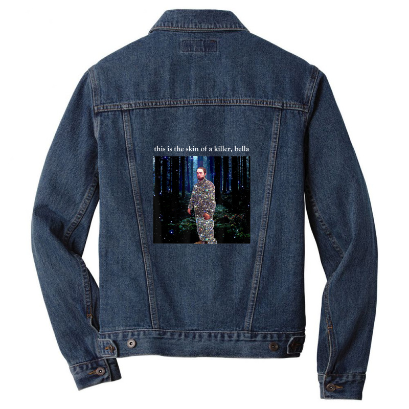 This Is The Skin Of A Killer Bella Men Denim Jacket | Artistshot