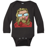 Hubage Lick Classic Long Sleeve Baby Bodysuit | Artistshot