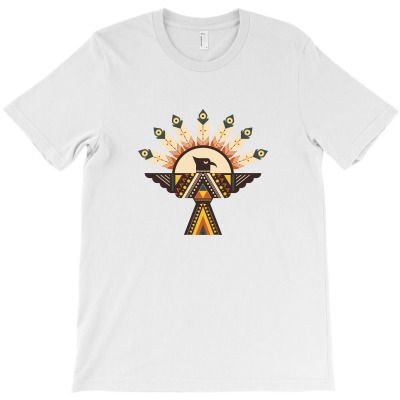 Indian Eagle T-shirt Designed By Estore