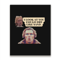 The Great Hulu, I Look At You And I Go Dry Like Sand Metal Print Vertical | Artistshot