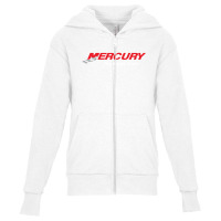 Mercury Marine Outboard Boat Youth Zipper Hoodie | Artistshot