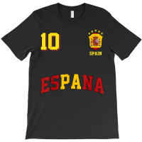 Funny Spain Soccer Jersey Espana Futbol Spanish Football T-shirt | Artistshot