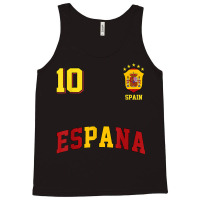 Funny Spain Soccer Jersey Espana Futbol Spanish Football Tank Top | Artistshot