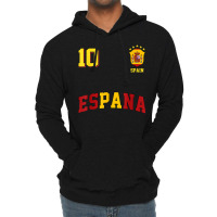 Funny Spain Soccer Jersey Espana Futbol Spanish Football Lightweight Hoodie | Artistshot