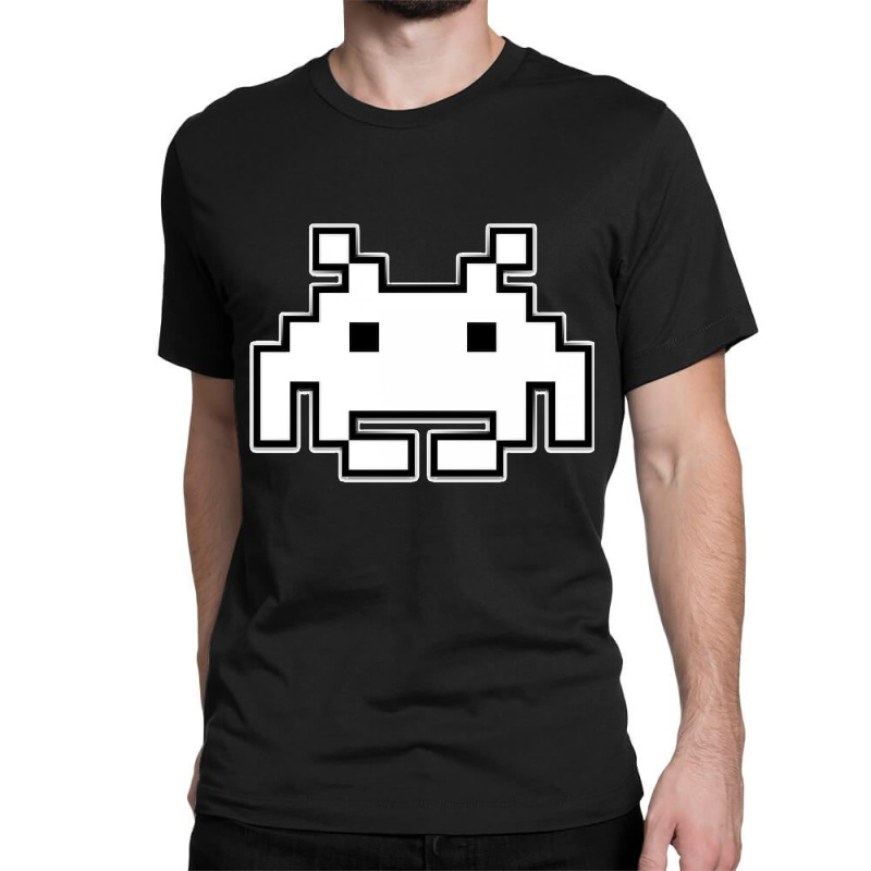 Classical Space Invader Classic T-shirt by MICHAELSCOTTREXEL | Artistshot