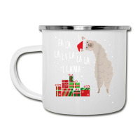 Gift Fa La La La Llama Christmas Lights Snowflakes Llama Christmas For Camper Cup | Artistshot