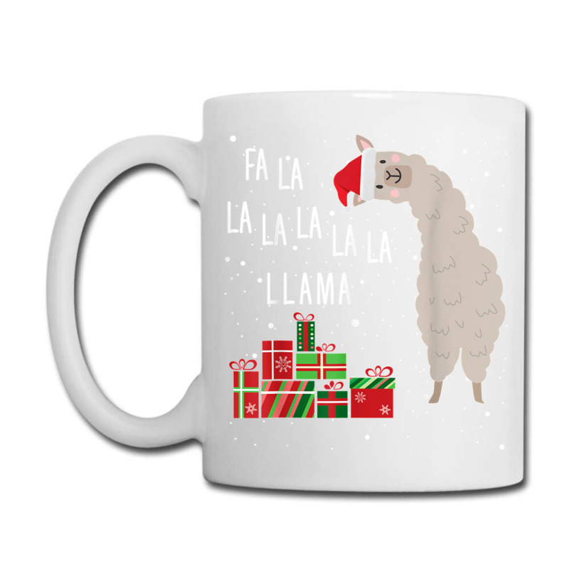 Gift Fa La La La Llama Christmas Lights Snowflakes Llama Christmas For Coffee Mug | Artistshot