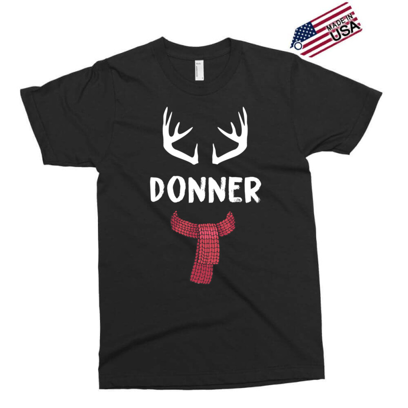 Donner Reindeer Christmas Matching Pjs Group Costume Gift Pullover Exclusive T-shirt | Artistshot