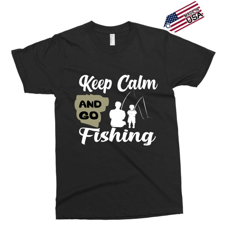 Keep Calm And Go Fishing Exclusive T-shirt | Artistshot