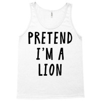 Pretend Im A Lion Costume Women Men Kids Halloween Costume T Shirt Tank Top | Artistshot