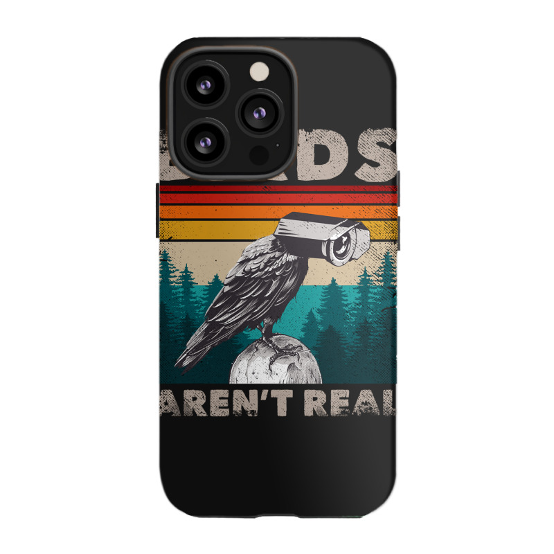 Funny Meme Birds Surveillance Truther Cctv Bird Aren't Real Pullover H iPhone 13 Pro Case by cm-arts | Artistshot