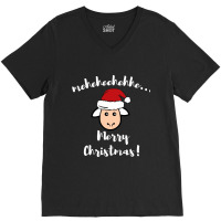 Meheheheh Merry Christmas. V-neck Tee | Artistshot