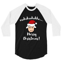 Meheheheh Merry Christmas. 3/4 Sleeve Shirt | Artistshot