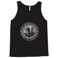 First Nation Warrior Respect All Fear Of None Tank Top | Artistshot