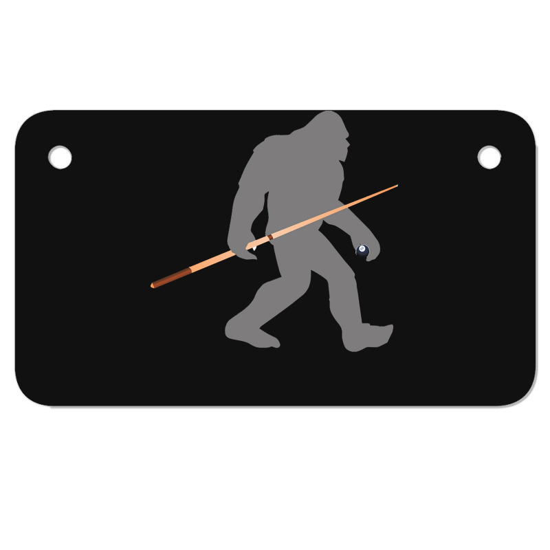 Billiards T  Shirt Bigfoot   Bigfoot Billiards T  Shirt Motorcycle License Plate | Artistshot