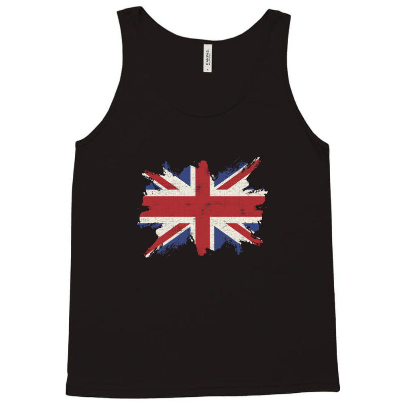 Great Britain Flag Vintage Tank Top | Artistshot