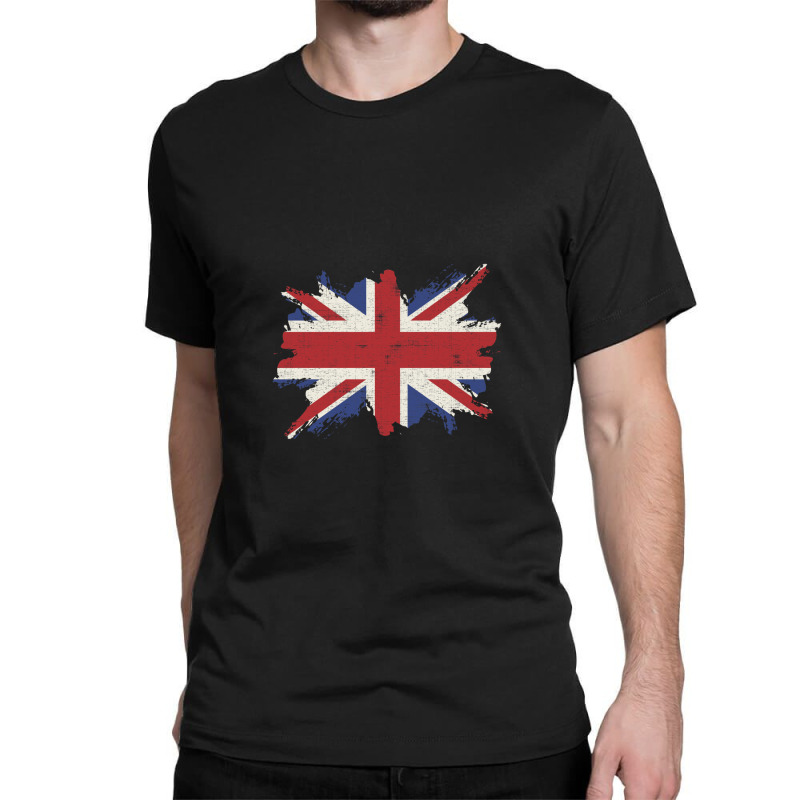 Great Britain Flag Vintage Classic T-shirt | Artistshot