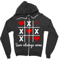 Love Always Wins Zipper Hoodie | Artistshot