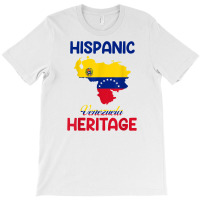 Venezuela Map Venezuela Flag Hispanic Heritage Latin Month T Shirt T-shirt | Artistshot