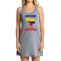 Venezuela Map Venezuela Flag Hispanic Heritage Latin Month T Shirt Tank Dress | Artistshot