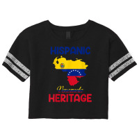 Venezuela Map Venezuela Flag Hispanic Heritage Latin Month T Shirt Scorecard Crop Tee | Artistshot