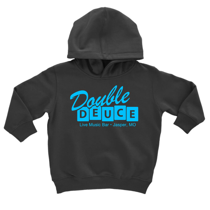 Retro 80s Double Deuce Roadhouse Pullover Hoodie Toddler Hoodie by nejnda | Artistshot