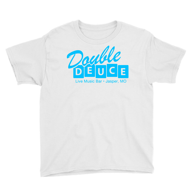 Retro 80s Double Deuce Roadhouse Pullover Hoodie Youth Tee by nejnda | Artistshot